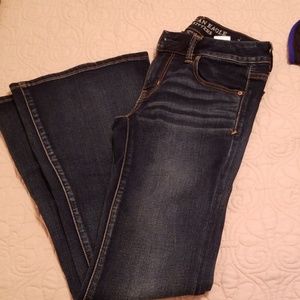 Ae boho flare jeans